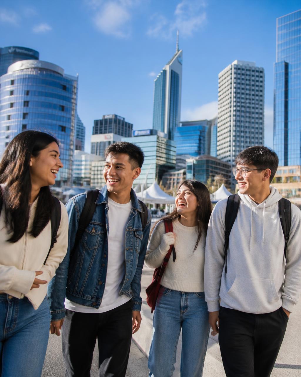 Estudiantes latinoamericanos en Perth, Australia